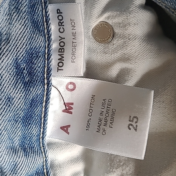 AMO Tomboy Crop in Forget Me Not wash. Size 25 - Picture 10 of 11